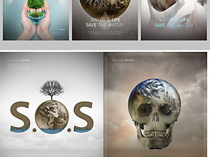 綠色科技，共植未來(lái)——環(huán)保公益廣告設(shè)計(jì)指南與素材分享